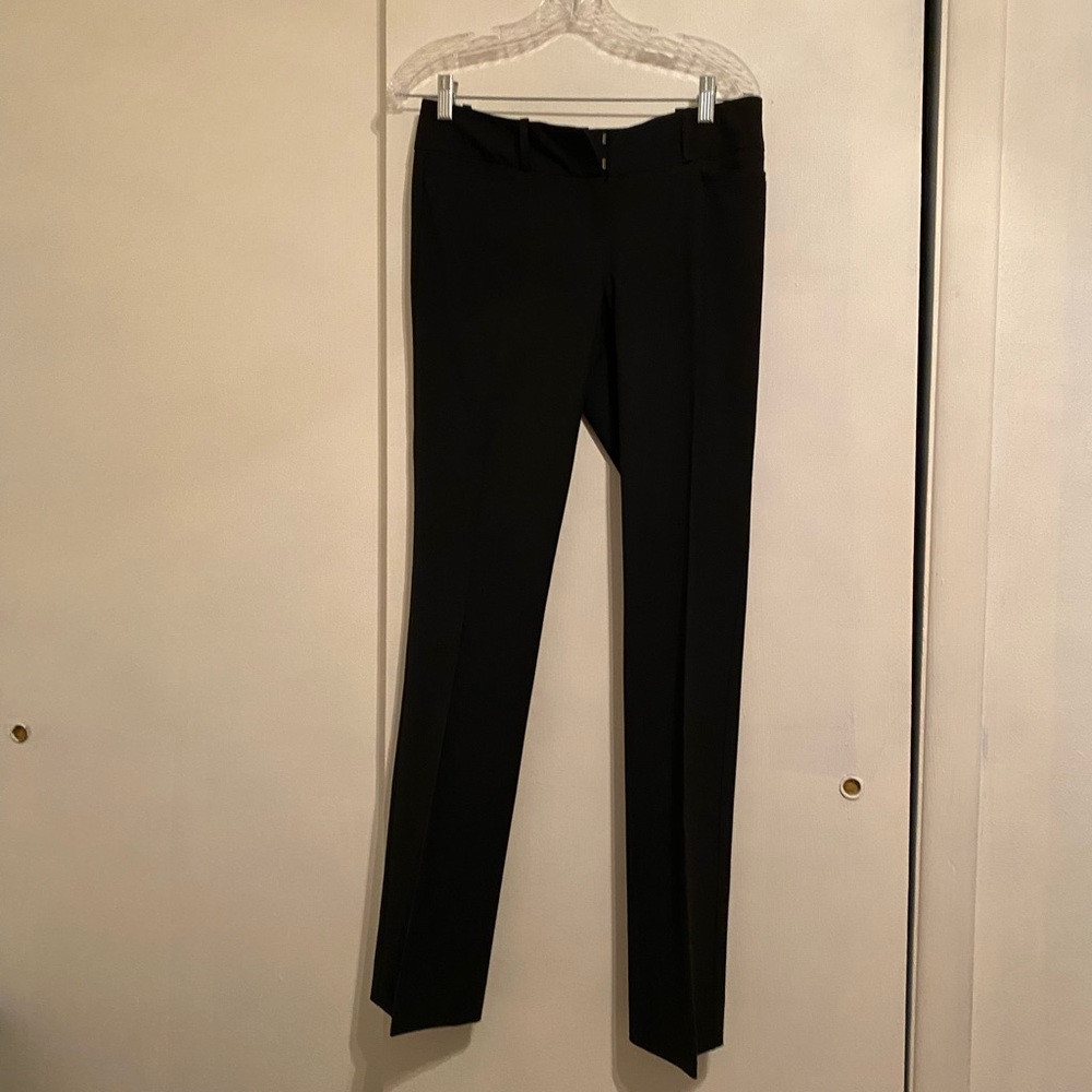 The  Limited Women’s (4) Drew Fit  Classic Black Flare Cuff Dress Pants